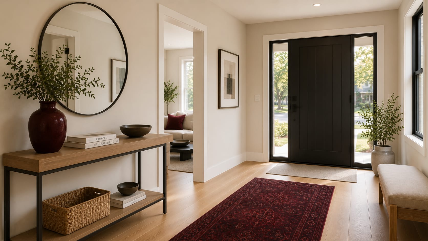 A renovated interior, calm and well-finished, by iDream Reno
