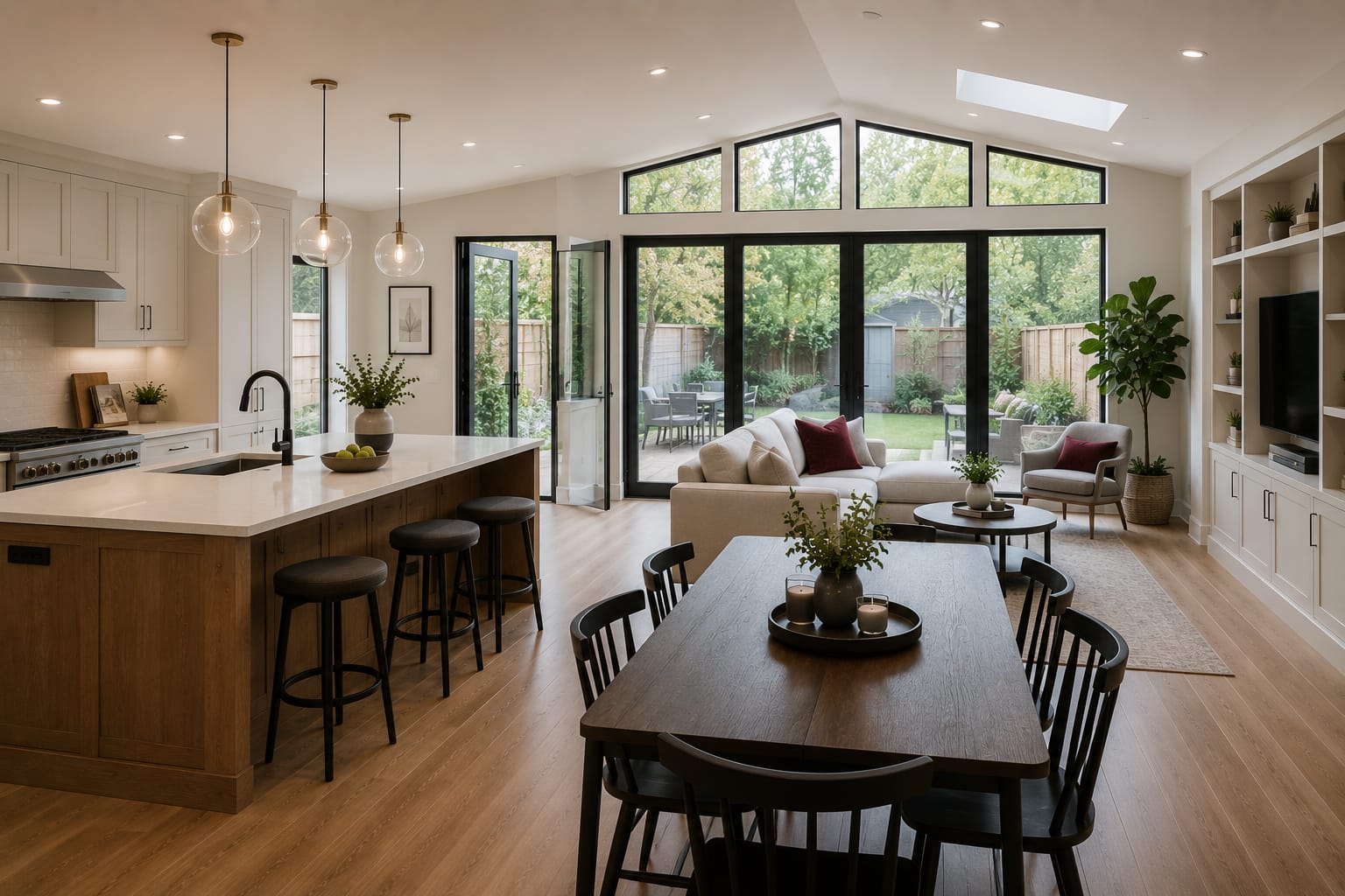 Rear Kitchen Extension in Woodbridge — a renovation by iDream Reno