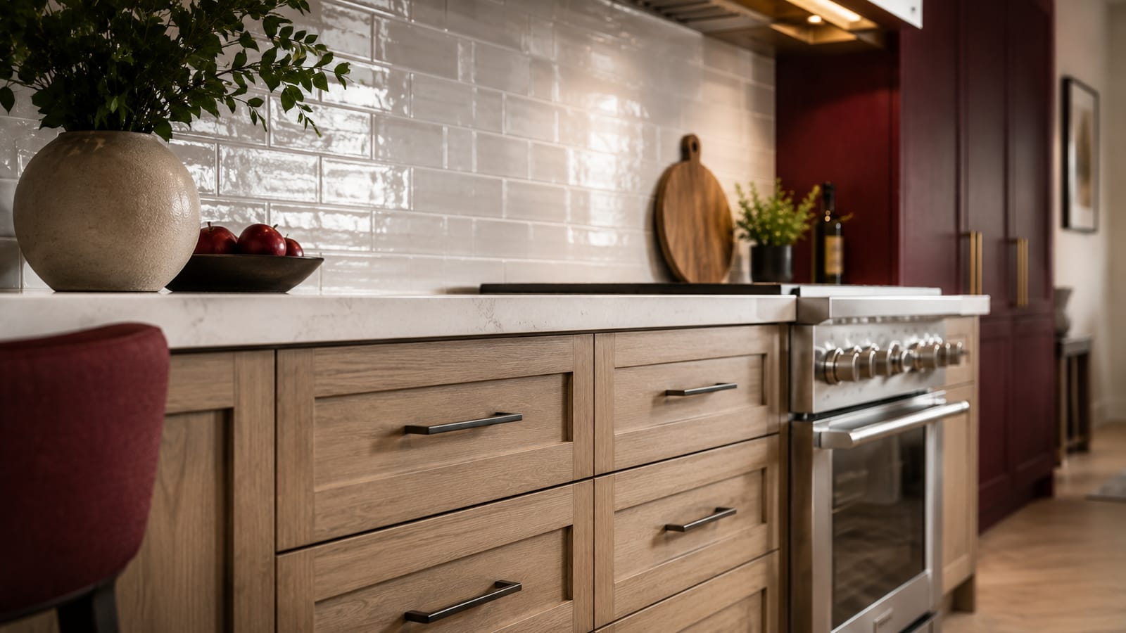 iDream Reno renovated kitchen with precise cabinetry and tile work
